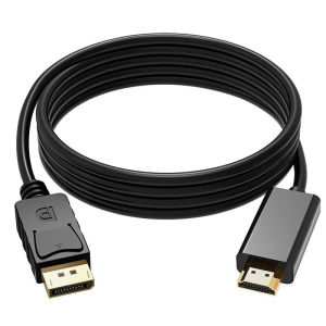 Cáp chuyển displayport ra HDMI displayport to hdmi 1.8M Full HD cho màn hình máy chiếu...