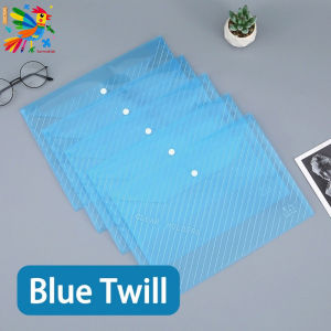 A4 Transparent File Bag Waterproof Filing Storage Bag Student Organizer Information Pocke