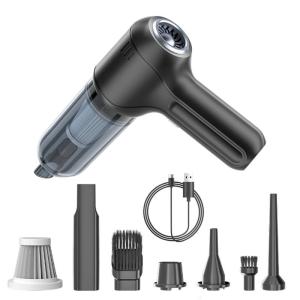 Xách tay máy hút bụi xe hơi không dây sạc hai công dụng hút & thổi cầm tay tự động chân không cho home & xe sử dụng