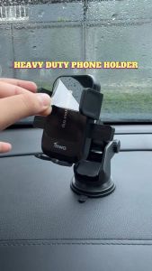 TRIMO Original 360° Auto Lock Strong Phone Holder Car Dashboard Windscreen Stable Rotating Adjustable (Pemegang Telefon)