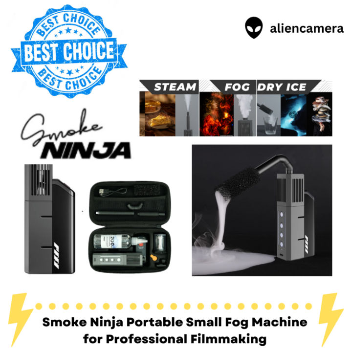 Smoke Genie Smoke Ninja Portable Small Fog Machine For Professional