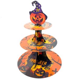 Layering specters bí ngô thiết kế khay bánh dùng một lần cho Halloween bên và Lễ Hội Nhà decors