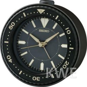 Authentic ORIGINAL SEIKO Quiet Sweep Lumibrite Beep Analogue Alarm Diver Clock with Light QHE184 [Jam Loceng]