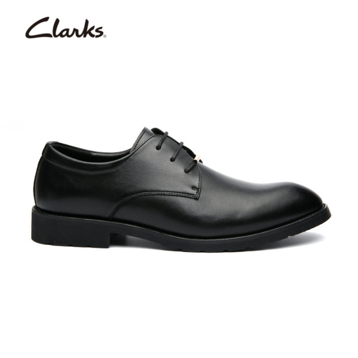 CLARKS Mens Shoes WHIDDON CAP 26152912 Black Men Formal Shoes
