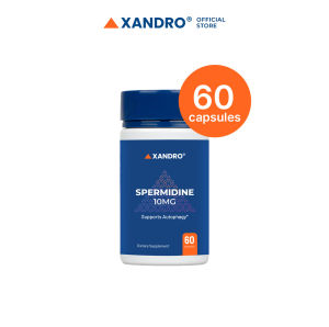 Spermidine 10mg Autophagy Boost | Xandro Lab | 60 Capsules | Cellular Renewal for Healthy Aging Hair Growth Brain & Heart
