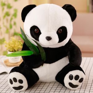 JOJO CASTLE Kawaii Large Size Panda Doll Stuffed Animals Plush Toy Bear Pillow Panda Doll 10/18/25/30/40/50cm Kids Toys Baby Birthday Gifts For Children