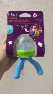 Silicone Food Feeder ที่ป้อนผลไม้เด็กซิลิโคนฟู้ดเกรด นุ่มนิ่มปลอดภัยไม่ทำให้อาห