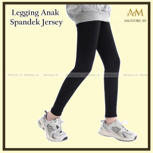 legging anak spandek jersey usia 2-16 tahun. legging anak spandek balon. bahan import
