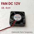 FAN DC 12V 4CM KIPAS PENDINGIN UKURAN 4CM FAN DC 4CM 12V FAN DC 12 VOLT 4CM FAN DC 12 V KIPAS 4CM KIPAS 4X4 KIPAS 4 CM CPU FAN DC 4CM. 