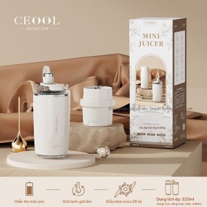 Máy Xay Sinh Tố Mini Cầm Tay Sạc Điện Dạng Cốc Máy Xay Trái Cây Làm Nước Ép Tiện Lợi