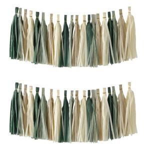 Multipurpose Paper Streamers Colorful Paper Hanging Ornaments for Wedding Backdrop Birthday Holiday Home Decorations