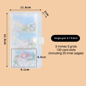 อัลบั้มรูปโพลารอยด์ Photo Album 3 นิ้ว ที่เก็บภาพ โปสการ์ด ตั๋วหนัง การ์ดอัลบั้ม Idol Phpto Card การ์ดขนาดเล็ก