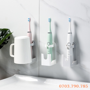Giá Đỡ Bàn Chải Điện Dán Tường