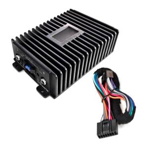 Bộ khuếch đại DSP xe mf80.4 có tính năng điều chỉnh chính xác và nhiều tùy chọn âm thanh hiệu ứng cho khả năng tương thích rộng
