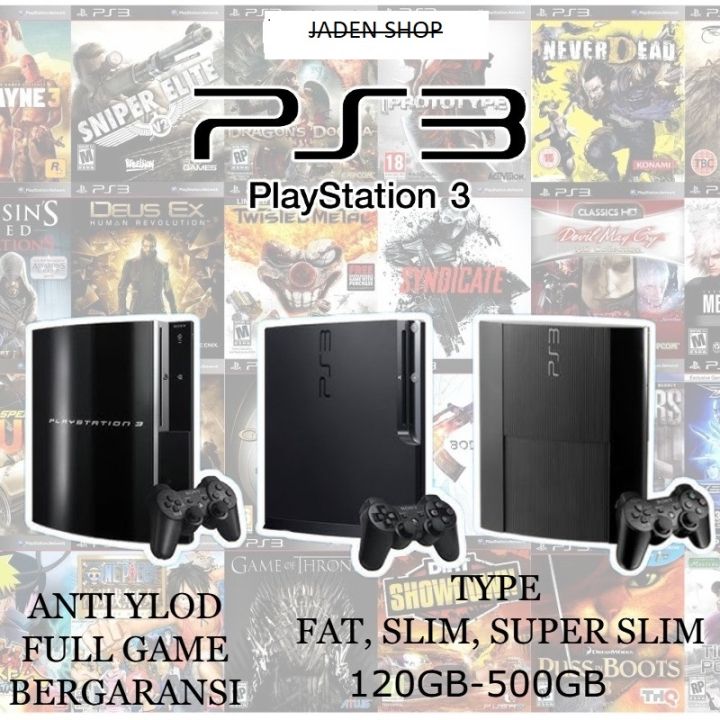 Ps3 Super Slim 500gb Playstation 2019 Sony Playstation PS3 Super