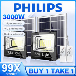 3000W BUY 1 TAKE 1Solar Light Outdoor LED Solar Flood Ligh ts Waterproof IP67 Street Lamp