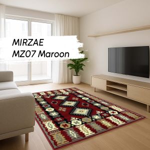 MIRZAE Karpet Lantai 230x310 MZ07 Maroon