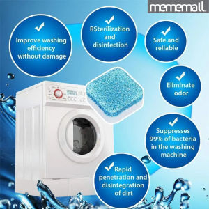 Washing Machine Cleaner 12 Tablets Water Tank Effervescent Tablets Deep Cleaning To Remove Dirt Household Cleaning Tools