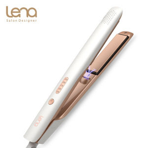 Xiaomi Lena 2 in 1 Portable Mini Straightening Iron Hair Straightener Hair Curler Constant Temperature 2200W Anion Hair Curling Iron Daily Straight Hair Styling Tools