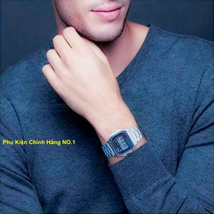 Đồng Hồ Nam Casio A158 .e. Made In Malaysia Chống Nước Siêu Bền Pin Lâu