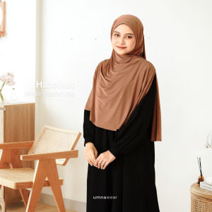 Elya Pashmina Inner Jersey | Hijab Pashmina Inner Syari menutup Leher dan Tengah By Umnawear