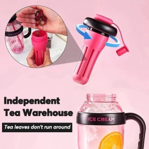 VIVOLILV 【2-3 Days Delivery】1300ML Large Capacity Water Cup Straw Cup Heat-resistant Portable Water Kettle Direct Drinking Cup Easy To Use Cup Anti Drop Outdoor Water Cup