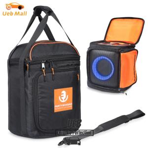 [UEB Mall] Travel Carrying Case Large Capacity Portable with Adjustable Strap Accessories for PartyBox Encore Essential
