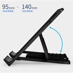 Promo Stand Holder HD46 Dudukan Lipat Meja Penyangga Laptop Notebook Tablet Anti Slip Portable Universal