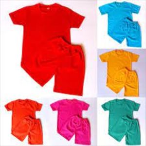 Baju Anak Cowok Bayi Balita Setelan Pendek Anak Laki Laki Printing Gambar Karakter Hewan Dinosaurus Excavator Mobil