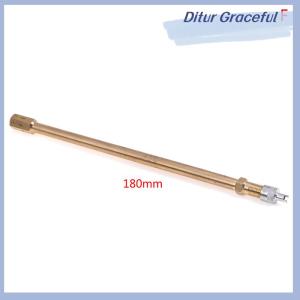 Ditur Car Auto Truck Brass Wheel Tire Valve Cap Tyre Stem Extension Pole Extender