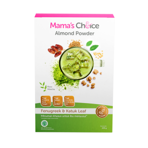 Mamas Choice Almond Milk Booster (Natural and Halal Maternity Milk Powder with DHA for Breastfeeding Mum)