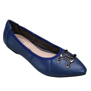 Giày Nữ Búp Bê Đế Bệt 2cm HÀ NAM Da Bò Thật Thời Trang Cao Cấp GBB2268