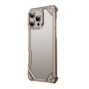 Oatsbasf Metal Phone Case Support Magsafe For iPhone 17Pro Max/17Air/16Pro Max/15Pro Max Shockproof Bumper Cover