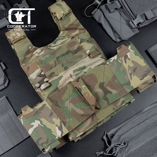 LV119 Modular Plate Carrier Lightweight Molle Ranger Green Camouflage ...