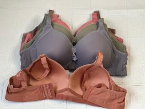 4pcs BH Bra Paket Hemat Bra Cup Jumbo Busa Standar Tanpa Kawat Size 36 38 40 42 44 46