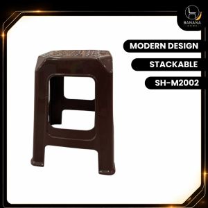 PLASTIC STOOL / KERUSI PLASTIK / BANGKU PLASTIK / PLASTIC CHAIR SH-M2002 M2002 / Bangku Pasar Malam Cafe PICK UP