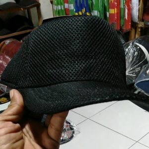 topi jaring polos pria distro  keren 2025