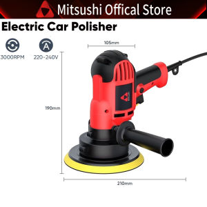 Mitsushi 650W Car Polishing Machine 5 Inch Heavy Duty Sander Buffer Car Polishing Machine Polish Wax Mesin Polish Kereta auto Polishing Adjustable Speed Buffing Tool