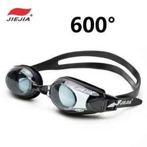 AUS Swimming Goggles With Power(150°-900°) Adult Anti Fog High Definition Waterproof Swim Glasses With Myopia Degree