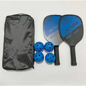 [Verified Quality] Original Pickleball Paddle Complete Set    2 Competition-Grade Rackets & 4 Outdoor Balls    SG Seller Direct Stock    Lifetime After-Sales Service Guarantee
