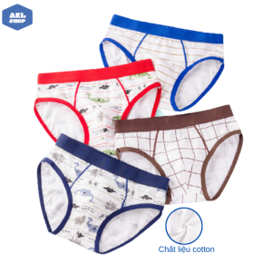 Quần lót bé trai BOMBAY COOL sịp tam giác cho bé 24kg đến 50kg quần chip đùi Quảng Châu