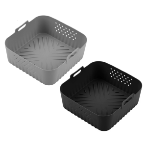 Silicone Air Frying Machine Liner Reusable Circular Air Frying Machine Accessories for NA230 Basket Kitchen Accessories