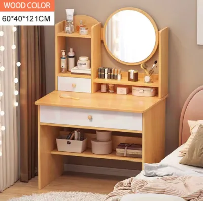 SimHome Dressing Table with LED Light Vanity Mirror Vanity Table With Mirror Dedroom Table