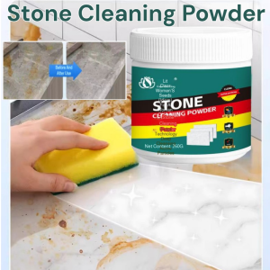 Stone Cleaning Powder Kitchen Marble Stone Countertop Stain Remover Quartz Stone Cleaner Stone Polishing Cleaning Agent