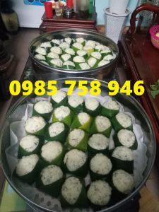 [ Bảo hành 24th ] Nồi hấp bánh bò  bánh bèo  bánh da lợn  bánh răng bừa đường kính 47cm