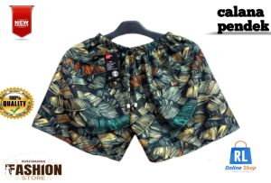 CELANA PENDEK UNTUK PRIA DAN JUGA WANITA MOTIF BATIK PANTAI TERBARU