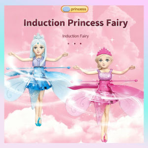 Infrared Induction Flying Fairy Fairy Magic Flying Toys Gesture Induction Helicopter Mainan Terbang