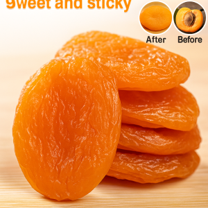 Dried Apricot Dried Almonds Almond Nucleus-free Health Sweet and Soft Showcase Full Refund If not Satisfied