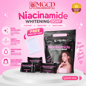 1 PouchbPrestige Niacinamide 10X Whitening Soap Acne and Oily Skin Dry Skin Dark Spot