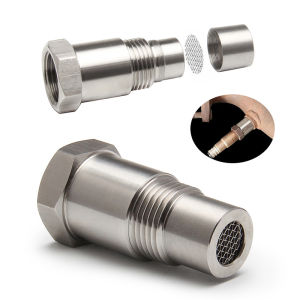 [MIETAO] ออกซิเจน O2 SENSOR spacer ADAPTER Bung Catalytic Converter Fix check Engine LIGHT